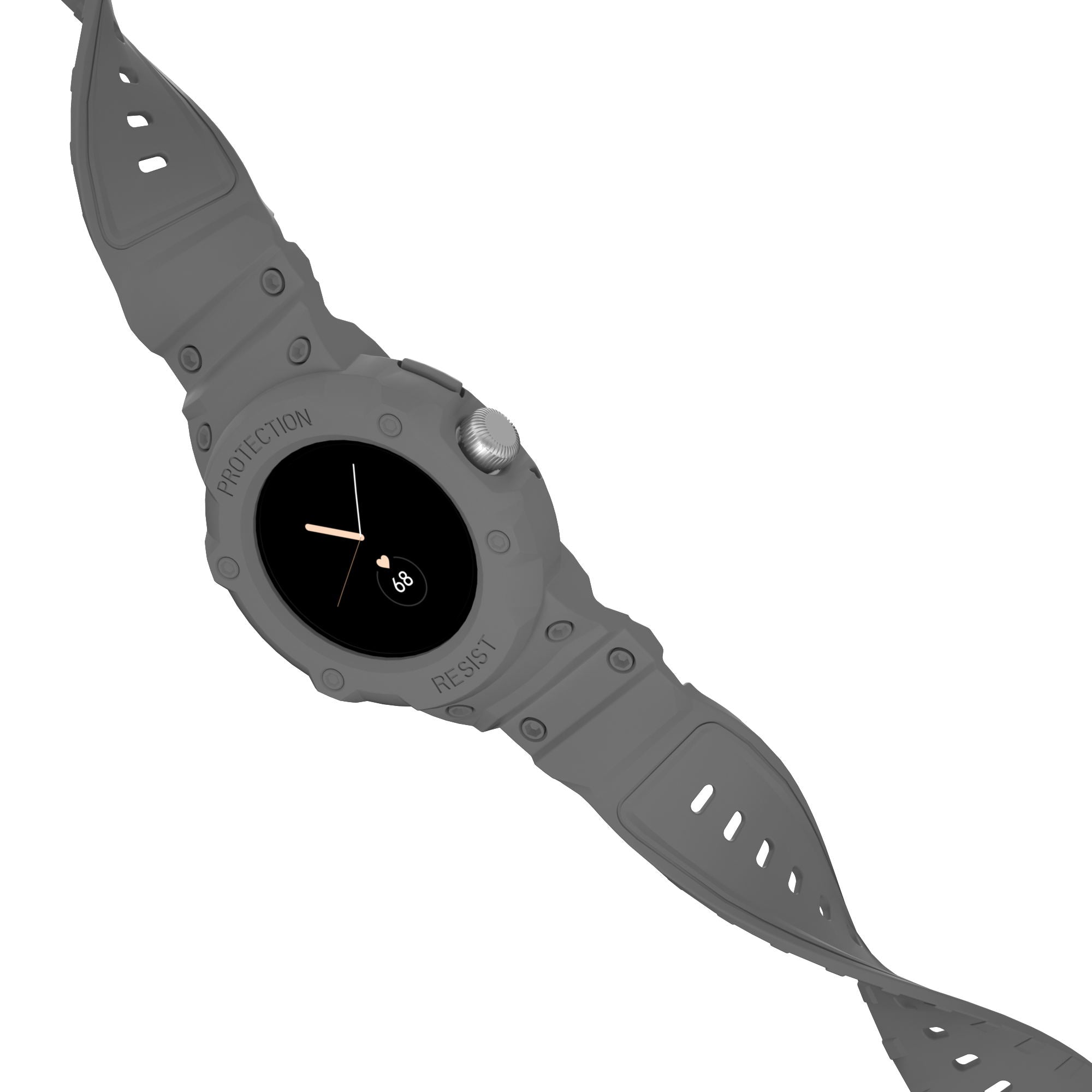 For Google Pixel Watch 2 Pixel Watch Integrated Design Soft TPU Replacement Watch Strap with Watch Case For Google Pixel Watch 2 Pixel Watch Integrated Design Soft TPU Replacement Watch Strap with Watch Case